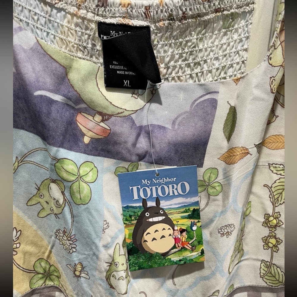 Studio Ghibli My Neighbor Totoro Mosaic Midi Dress - Picture 8 of 12